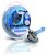 Комплект автоламп Philips H4 12V 60/55W Blue Vision Ultra + комплект габаритных автоламп Philips W5W 12V 5W Blue Vision Ultra   H4+W5W BVU